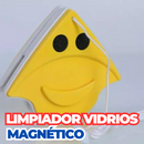 Limpiador DE Vidrios Magneticos Limpia Orillo DE Regalo